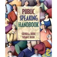 Public Speaking Handbook (with Study Card) 9780205460649