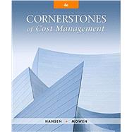 Cornerstones of Cost Management 9781305970663