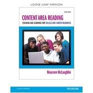 Content Area Reading: Teaching and Learning for College and Career Readiness 9780133520668