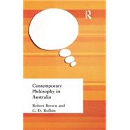 Contemporary Philosophy in Australia 9781138870673