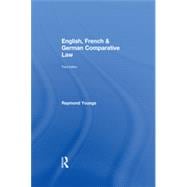 English, French & German Comparative Law 9780415540674