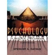 Psychology in the New Millennium (Non-InfoTrac Version) 9780155060678