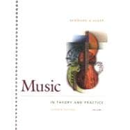 Music in Theory and Practice Vol 1 w/ Audio CD 9780072950687