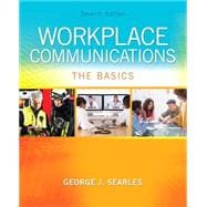 Workplace Communications The Basics 9780134120690