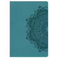 NKJV Large Print Ultrathin Reference Bible, Teal LeatherTouch 9781433620690