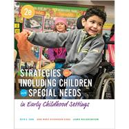 Strategies for Including Children with Special Needs 9781305960695