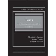 Torts, a Contemporary Approach 9781640200708