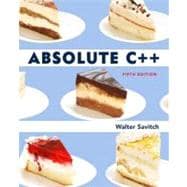 Absolute C++ 9780132830713
