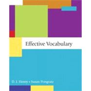 Effective Vocabulary 9780321410719