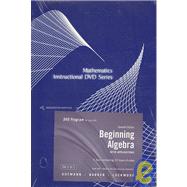 DVD for Aufmann/Barker/Lockwood’s Beginning Algebra with Applications, 7th 9780618820719
