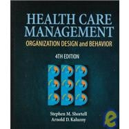 Health Care Management 9780766810723