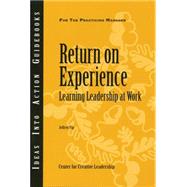 Return on Experience