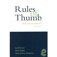 Rules of Thumb : A Guide for Writers