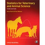 Statistics for Veterinary and Animal Science 9780470670750