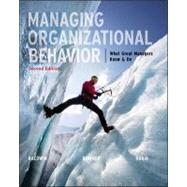 Managing Organizational Behavior with Connect Plus 9780077630751
