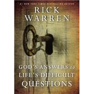God's Answers to Life's Difficult Questions 9780310340751