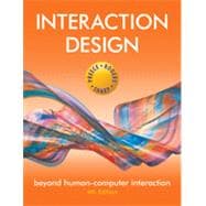 Interaction Design: Beyond Human-computer Interaction 9781119020752