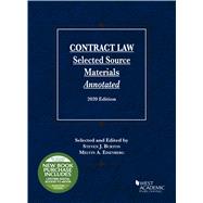 Contract Law, Selected Source Materials Annotated, 2020 Edition 9781647080754