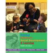Guiding Children's Social Development and Learning Theory and Skills 9781305960756