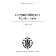 Computability and Randomness