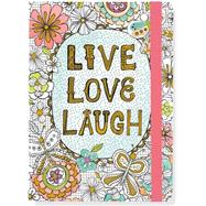 Live, Love, Laugh Coloring Journal 9781441320766