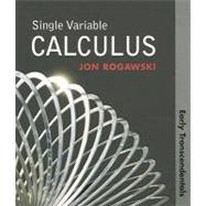 Single Variable Calculus: Early Transcendentals (Paper)