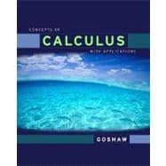 Concepts of Calculus with Applications