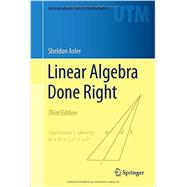 Linear Algebra Done Right 9783319110790