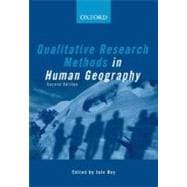 Qualitative Research Methods In Human Geography