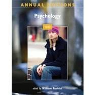 Annual Editions: Psychology 11/12 9780078050817