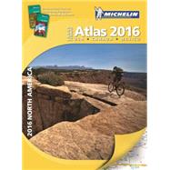 Michelin 2016 Large Format Atlas North America US Canada Mex 9782067200821