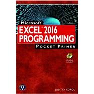 Microsoft Excel 2016 Programming