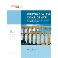 Writing with Confidence: Writing Effective Sentences and Paragraphs, VangoBooks Value Pack (includes MyWritingLab Student Access& Study  for Writing Skills Summary for the Florida State Exit Exam )