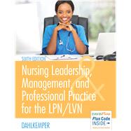 Nursing Leadership, Management, and Professional Practice for the Lpn/Lvn 9780803660854
