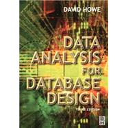 Data Analysis for Database Design