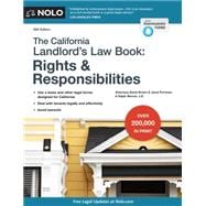 The California Landlord's Law Book 9781413320862