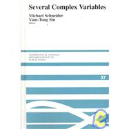 Several Complex Variables