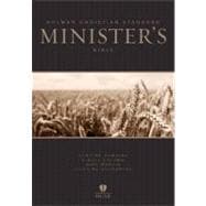 HCSB Minister's Bible, Black Genuine Leather 9781433600869