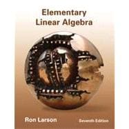 Elementary Linear Algebra 9781133110873