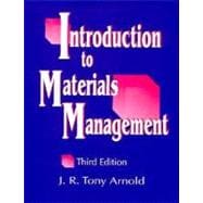Intro to Materials Management (3rd Ed)