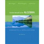 Intermediate Algebra Concepts & Applications Plus NEW MyMathLab with Pearson eText -- Access Card Package 9780321900876