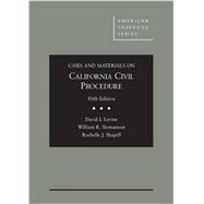 Cases and Materials on California Civil Procedure 9780314290878