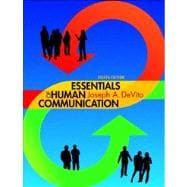 Essentials of Human Communication Plus NEW MyCommunicationLab with eText -- Access Card Package 9780205940882