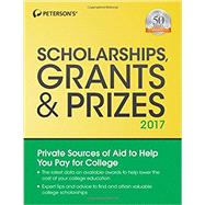 Scholarships, Grants & Prizes 2017 9780768940886