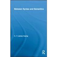 Between Syntax and Semantics