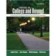 Thriving in College and Beyond 9781465290922