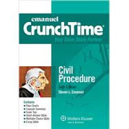 Emanuel CrunchTime for Civil Procedure 9781454840923