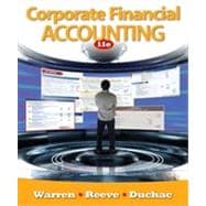 Corporate Financial Accounting 9780538480925