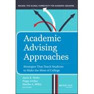 Academic Advising Approaches Strategies That Teach Students to Make the Most of College 9781118100929