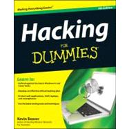 Hacking for Dummies 9781118380932
